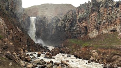 Muş’ta şelaleler coşkusunu artırdı, doğaseverler ve fotoğrafçılar buluştu