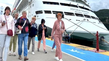 Astoria Grande, Amasra'ya 100. seferinde 1079 yolcu getirdi