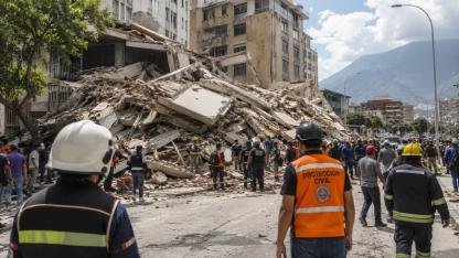 Venezuela'yı peş peşe vuran depremler büyük yıkıma neden oldu