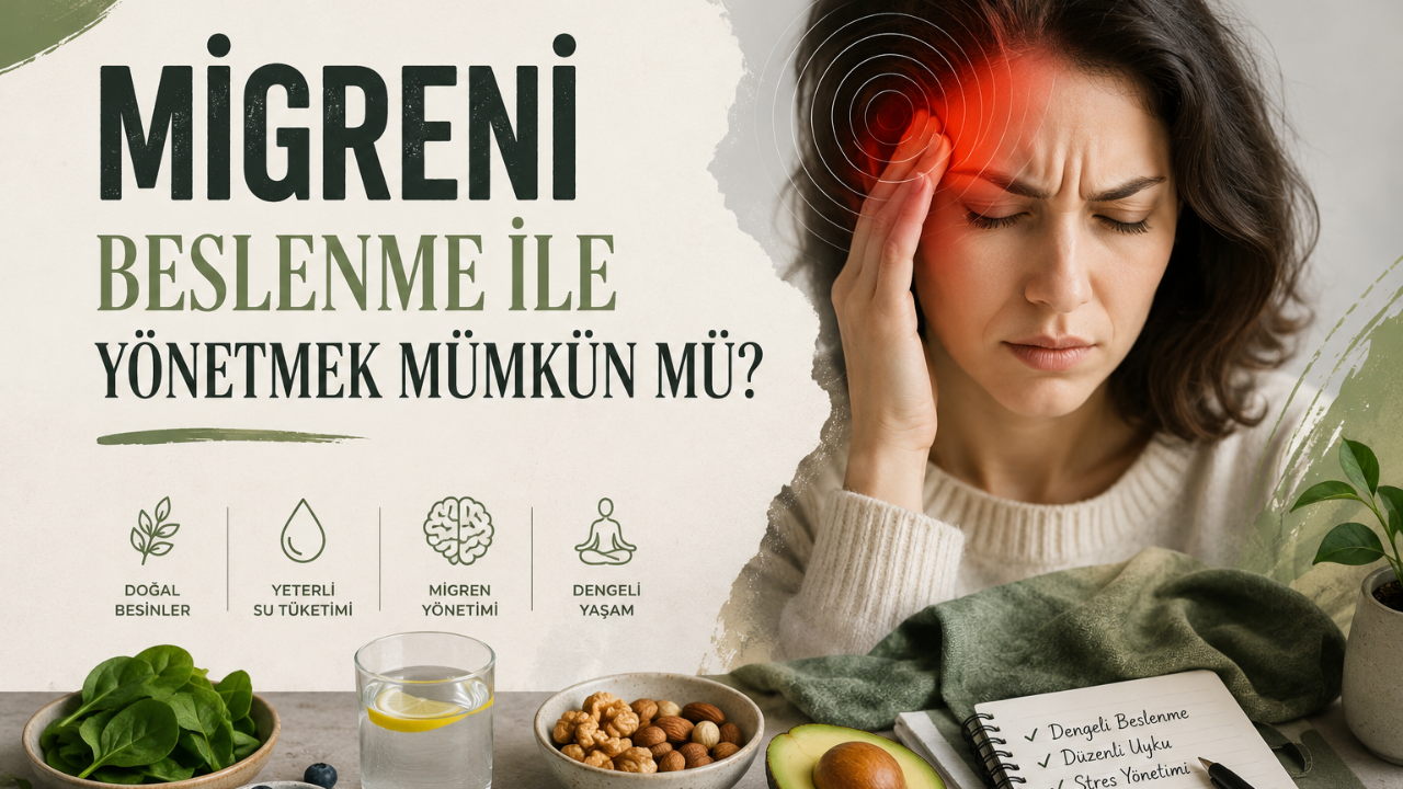Beslenme İle Migreni Yönetmek Mümkün Mü?