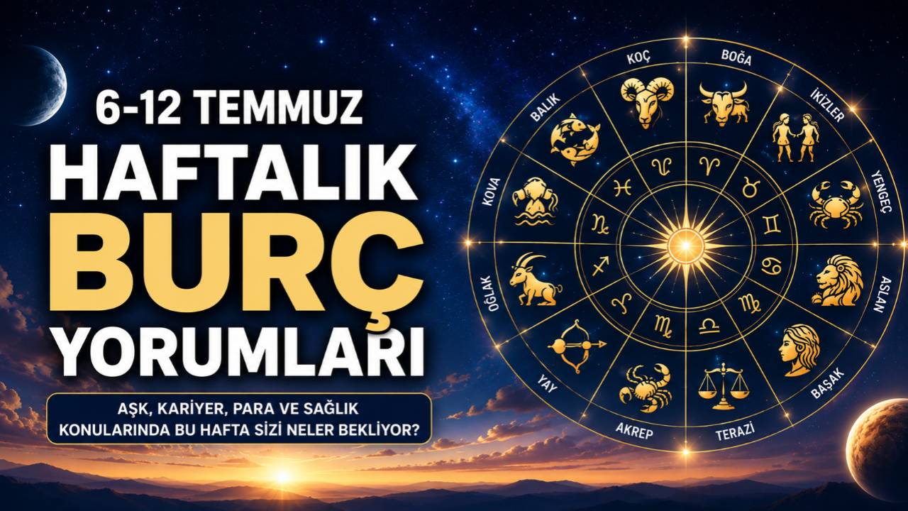 6 – 13 Temmuz haftası burç yorumunuz: Gökyüzü bu hafta size ne anlatıyor?