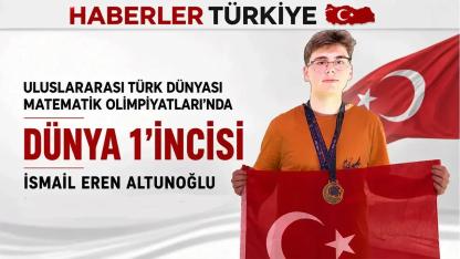 İsmail Eren Altunoğlu, TIMO Finallerinde Dünya Birincisi Oldu