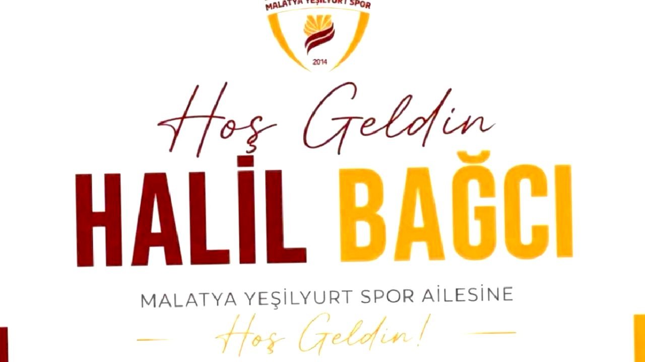 Malatya Yeşilyurt Spor'un kalesi Halil Bağcı'ya emanet
