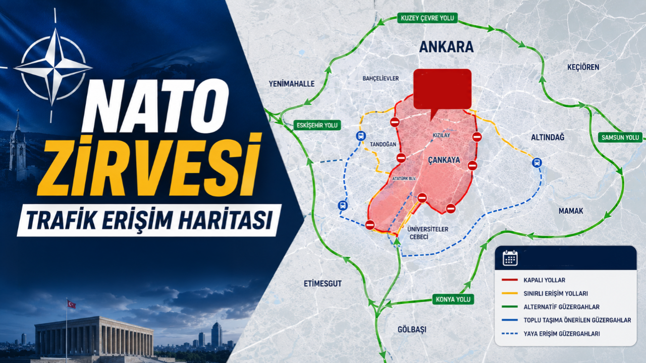 NATO Zirvesi trafik haritası erişime açıldı...122 ülkeden 400 bin ziyaret