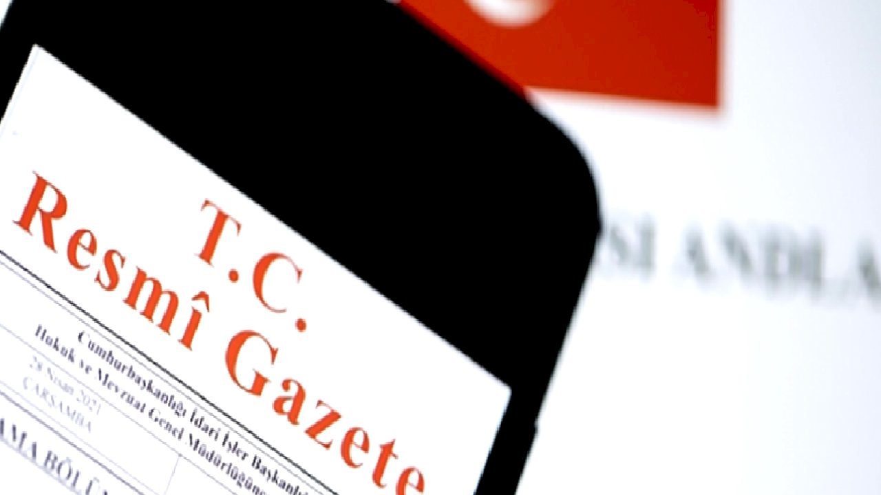 Resmi Gazete'de bugün (14.07.2026)