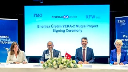 Muğla’daki rüzgâr projelerine 180 milyon dolarlık finansman anlaşması