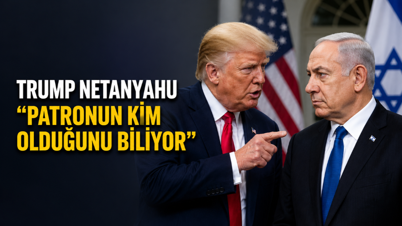 Trump'tan, Netanyahu'ya sert çıkış: "Patronun kim olduğunu biliyor"